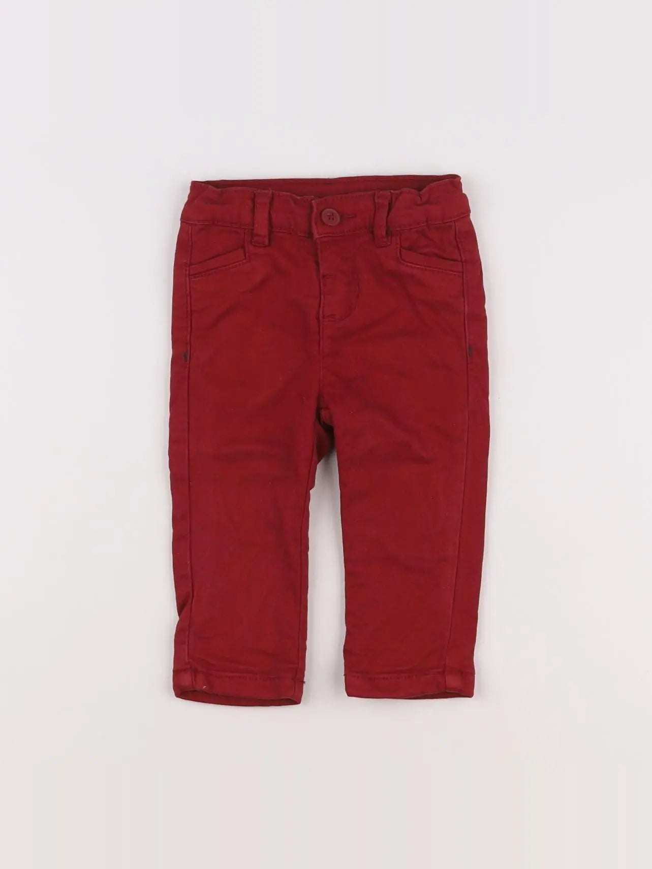 Tape à l'oeil - pantalon rouge - 6 mois