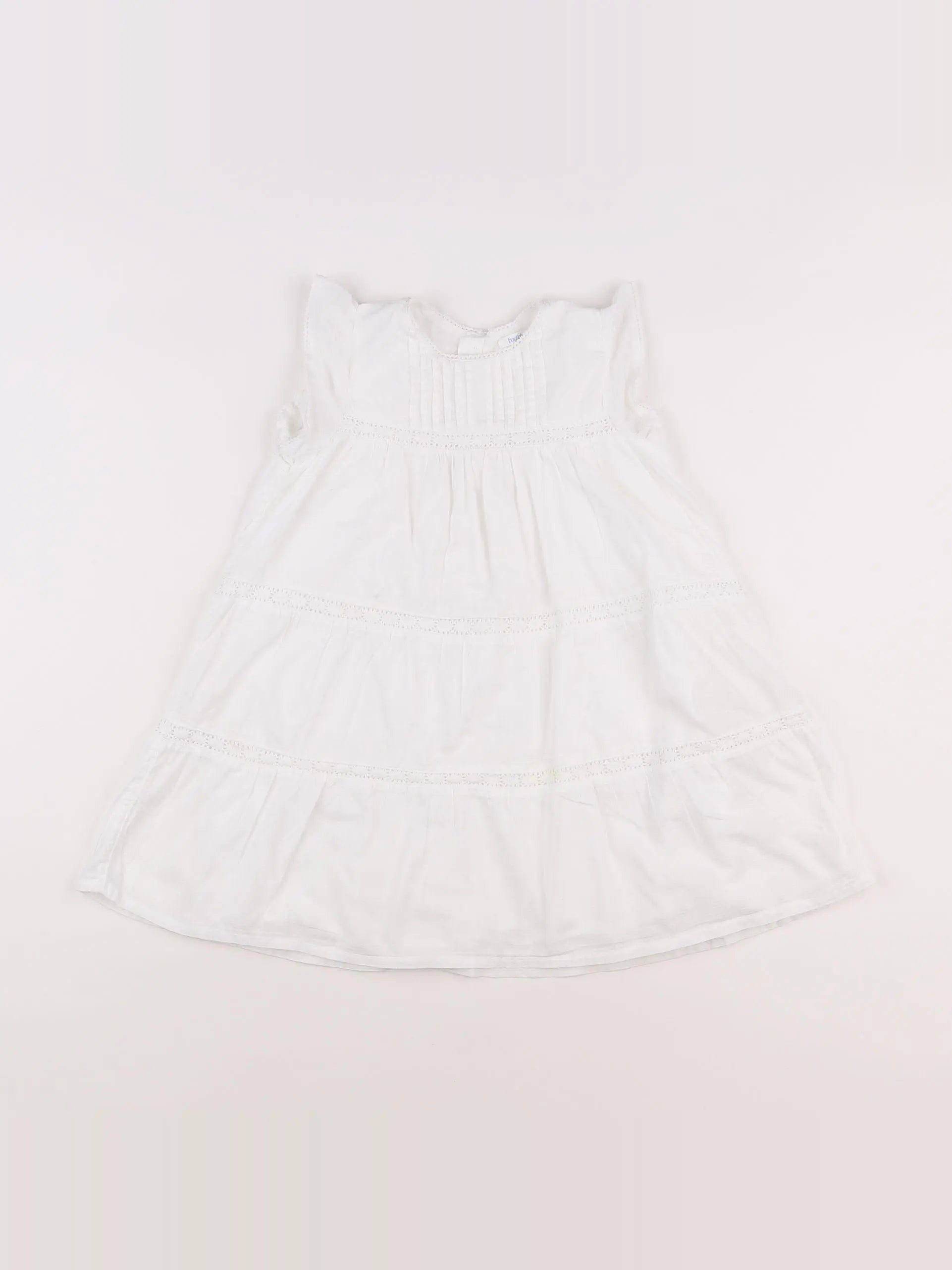 Boutchou - robe blanc - 2 ans