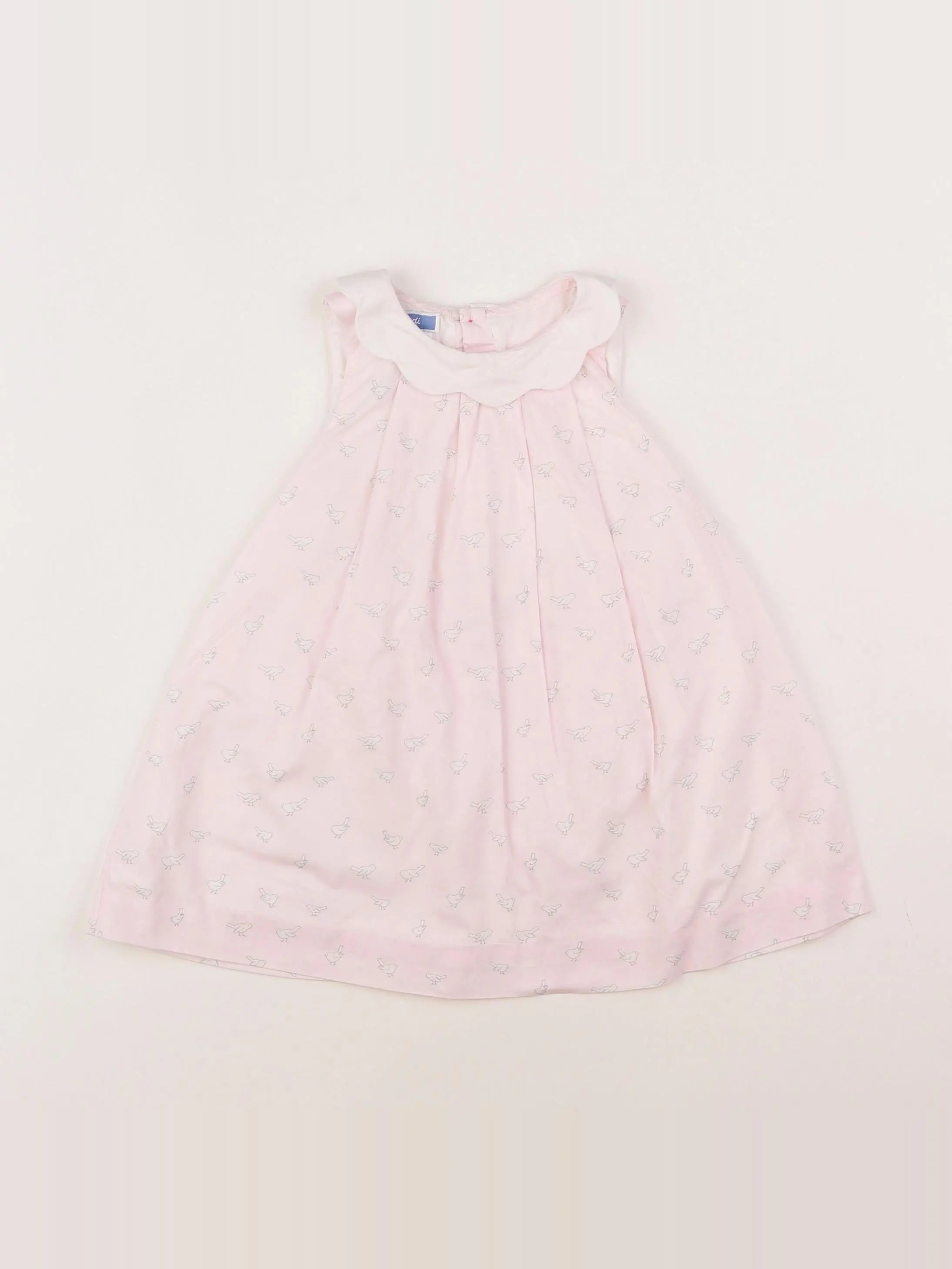 Jacadi - robe rose - 12 mois