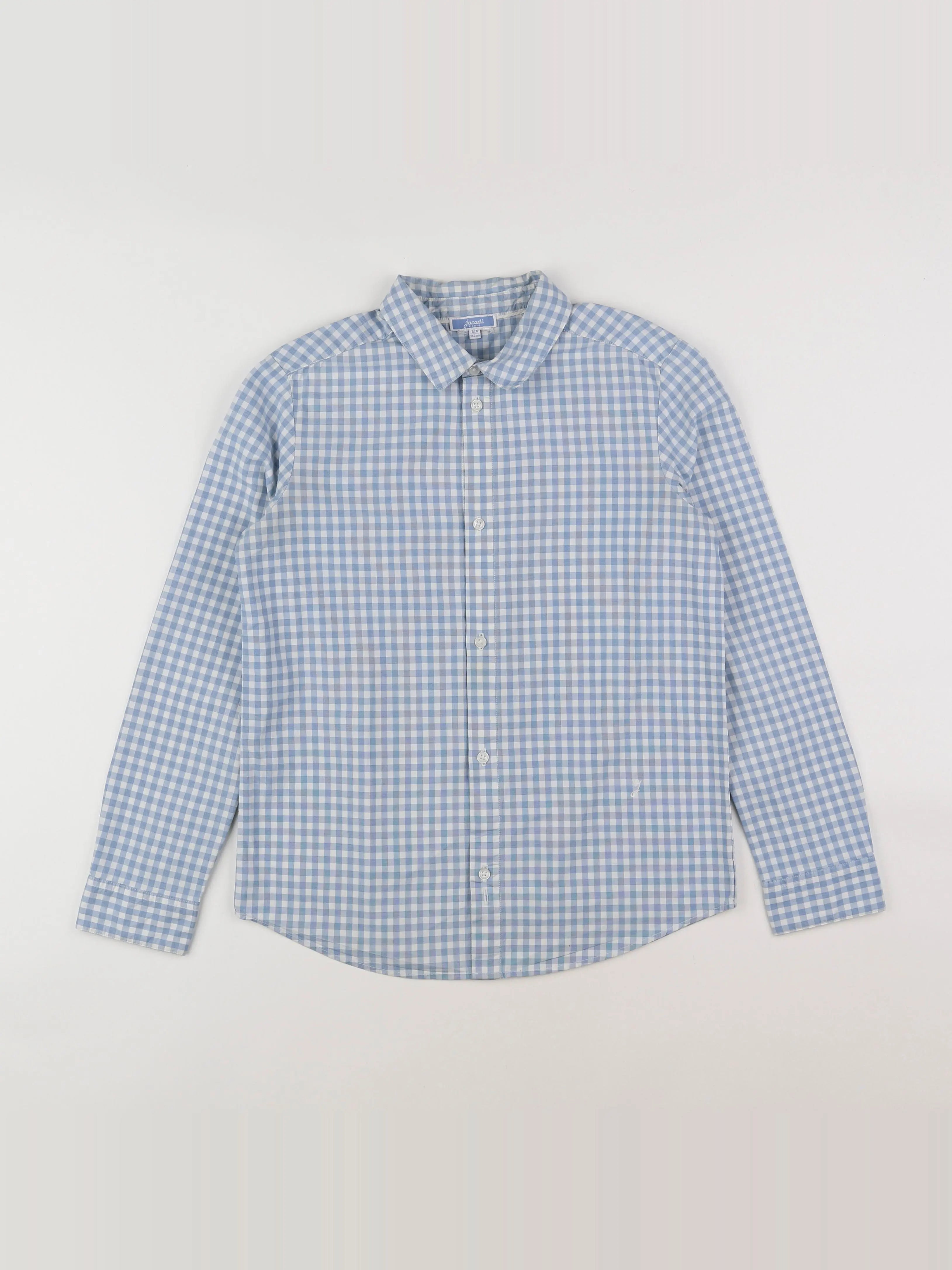 Jacadi - chemise bleu, blanc - 12 ans