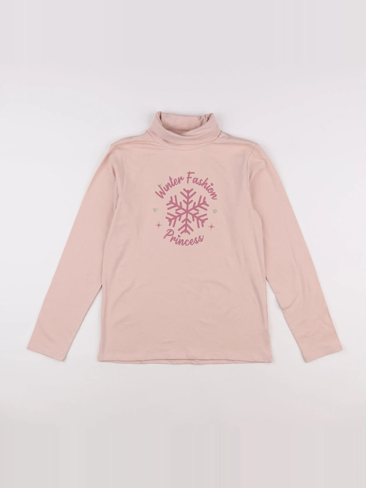 Vertbaudet - sous-pull rose - 12 ans