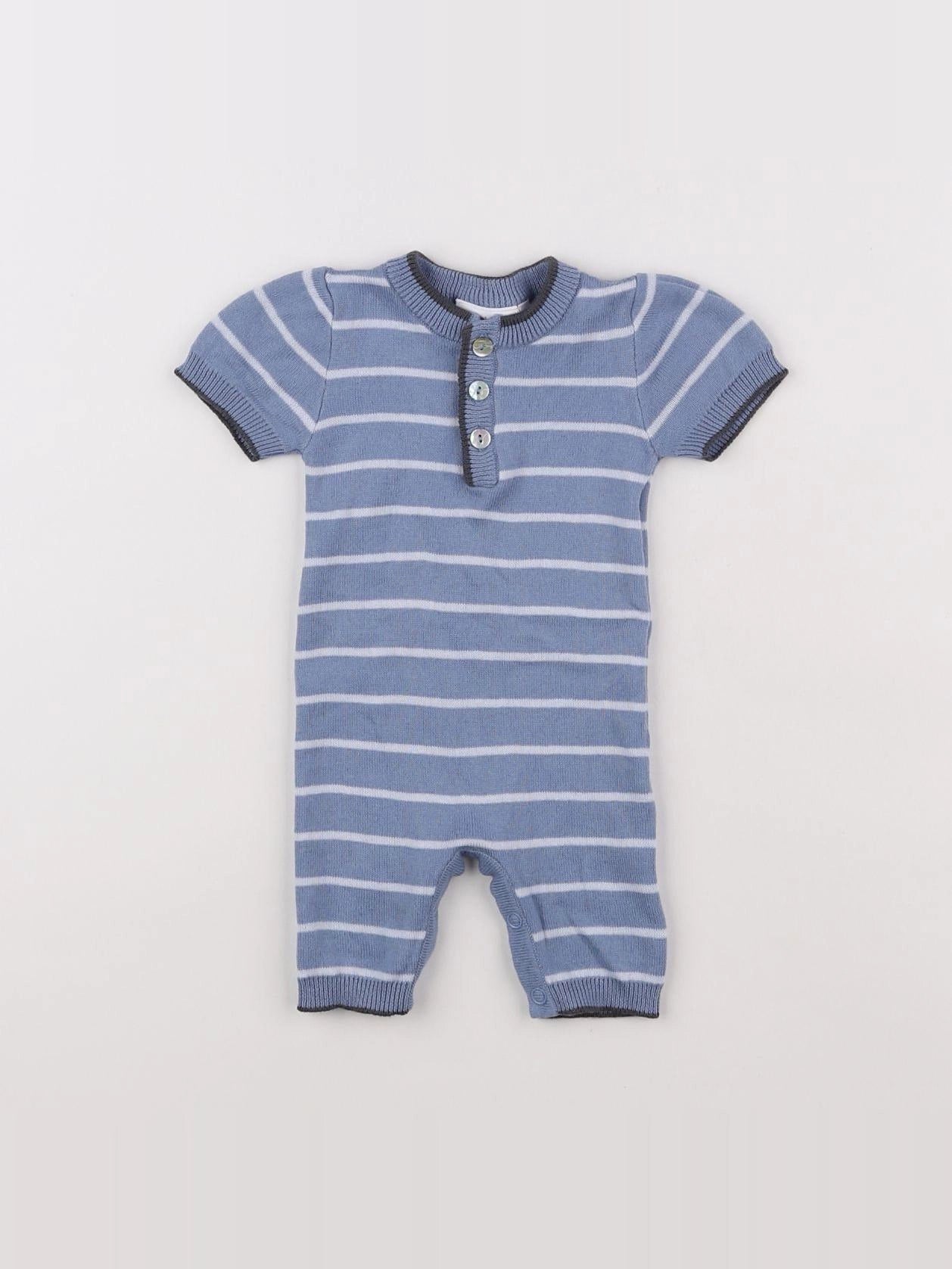 Noukie's - combinaison bleu - 1 mois