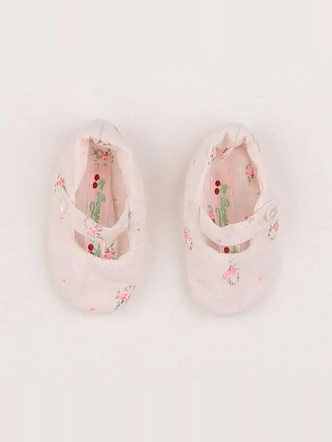 Bonpoint - chaussons rose - pointure 15