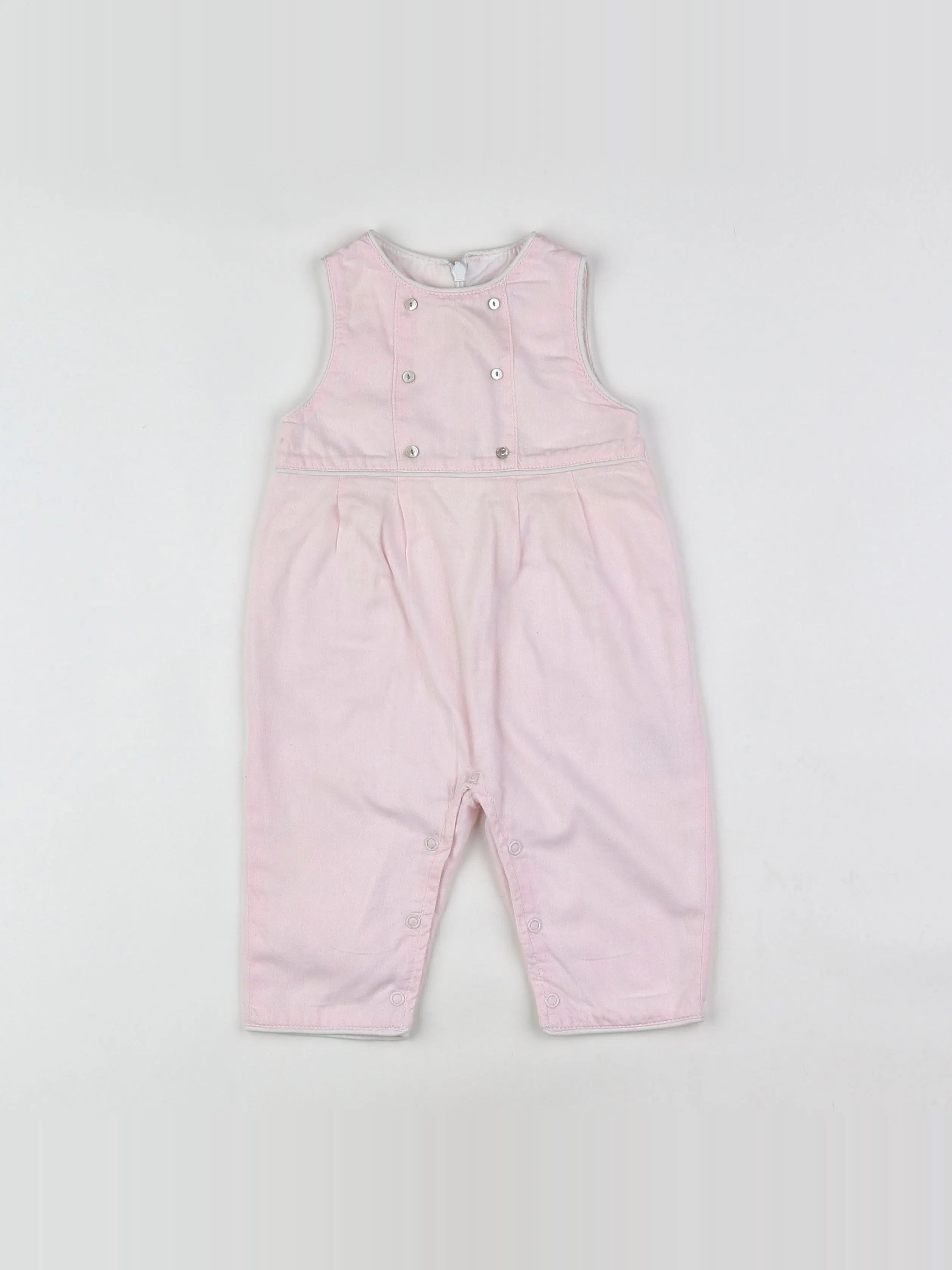 Cyrillus - combinaison rose - 6 mois