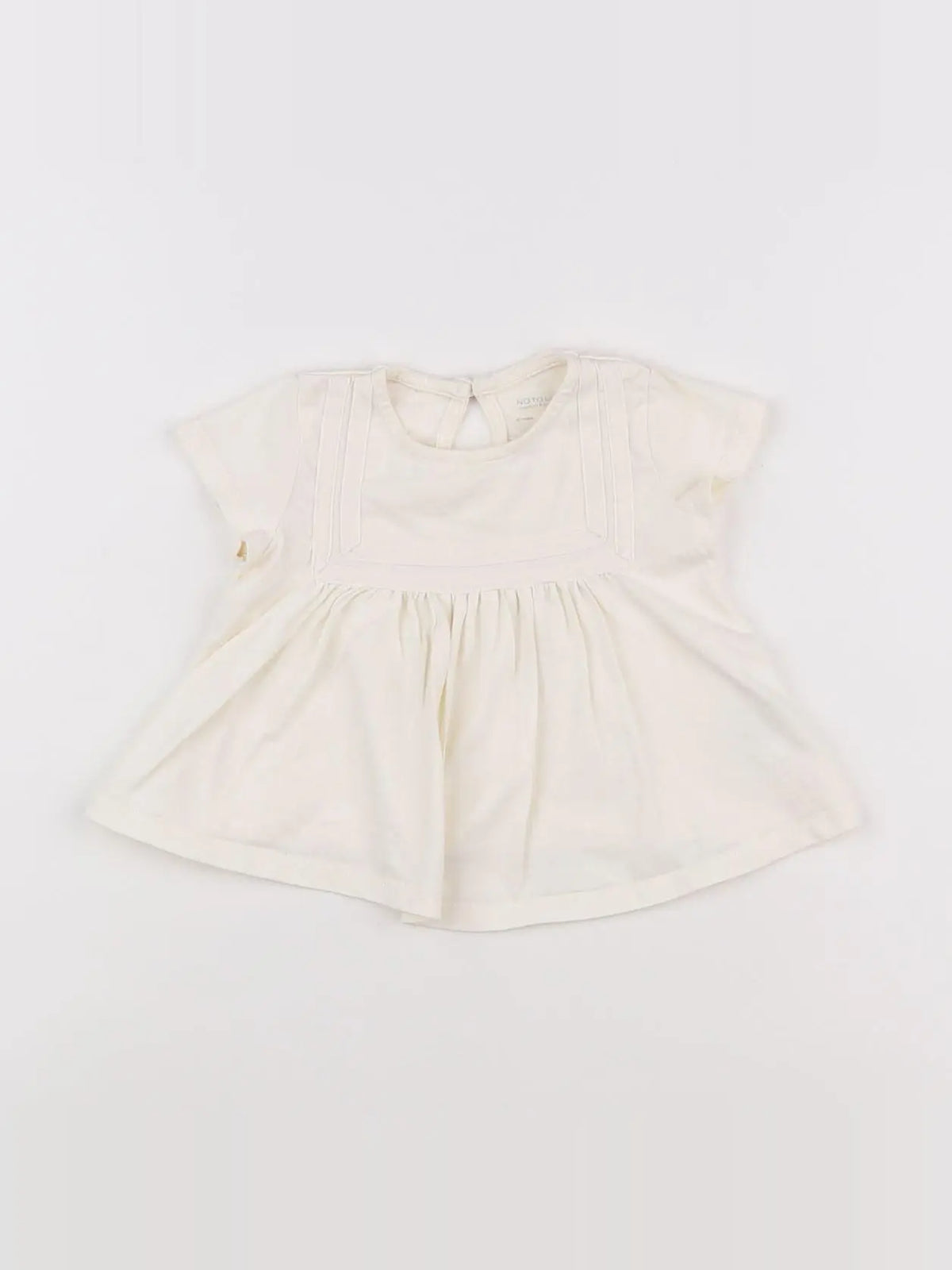 Natalys - tee-shirt beige - 6 mois