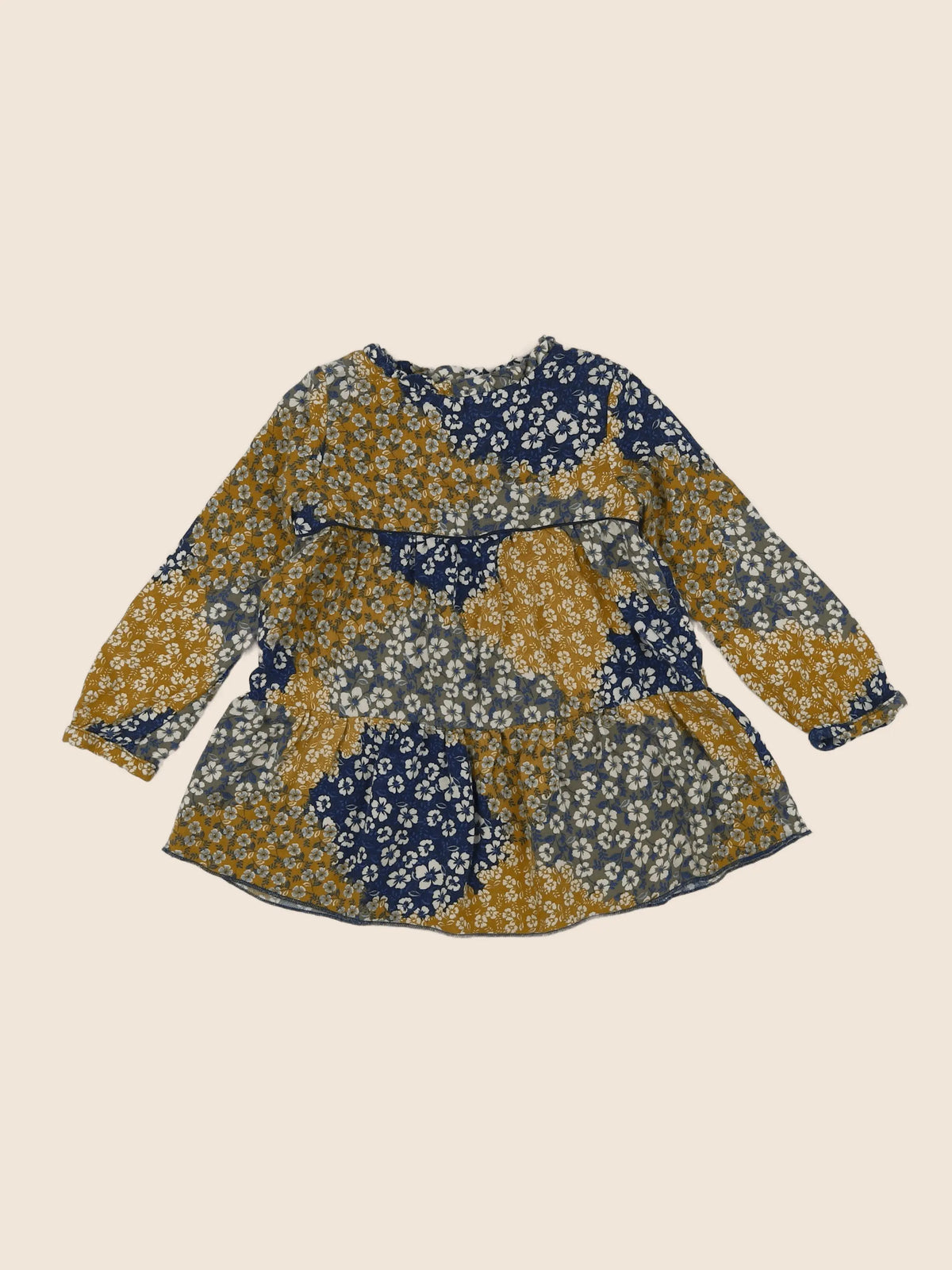 Zara - robe multicolore - 12/18 mois