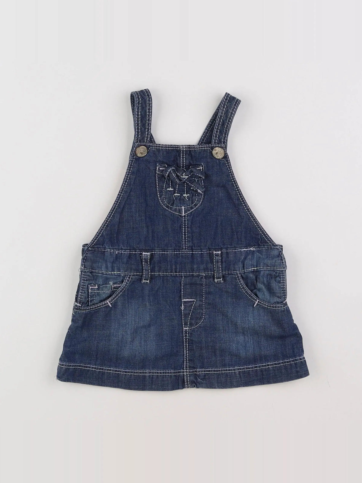 GAP - robe bleu - 9/12 mois