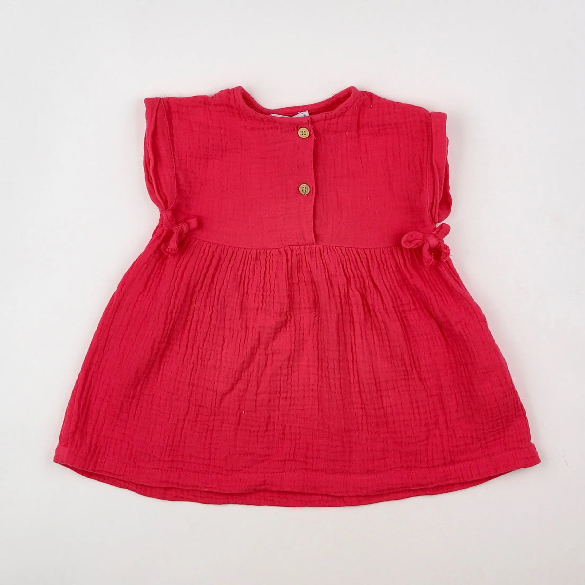 Vertbaudet - robe rose - 12 mois