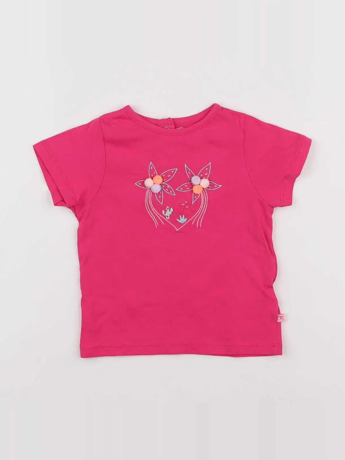 Cadet Rousselle - tee-shirt rose - 18 mois