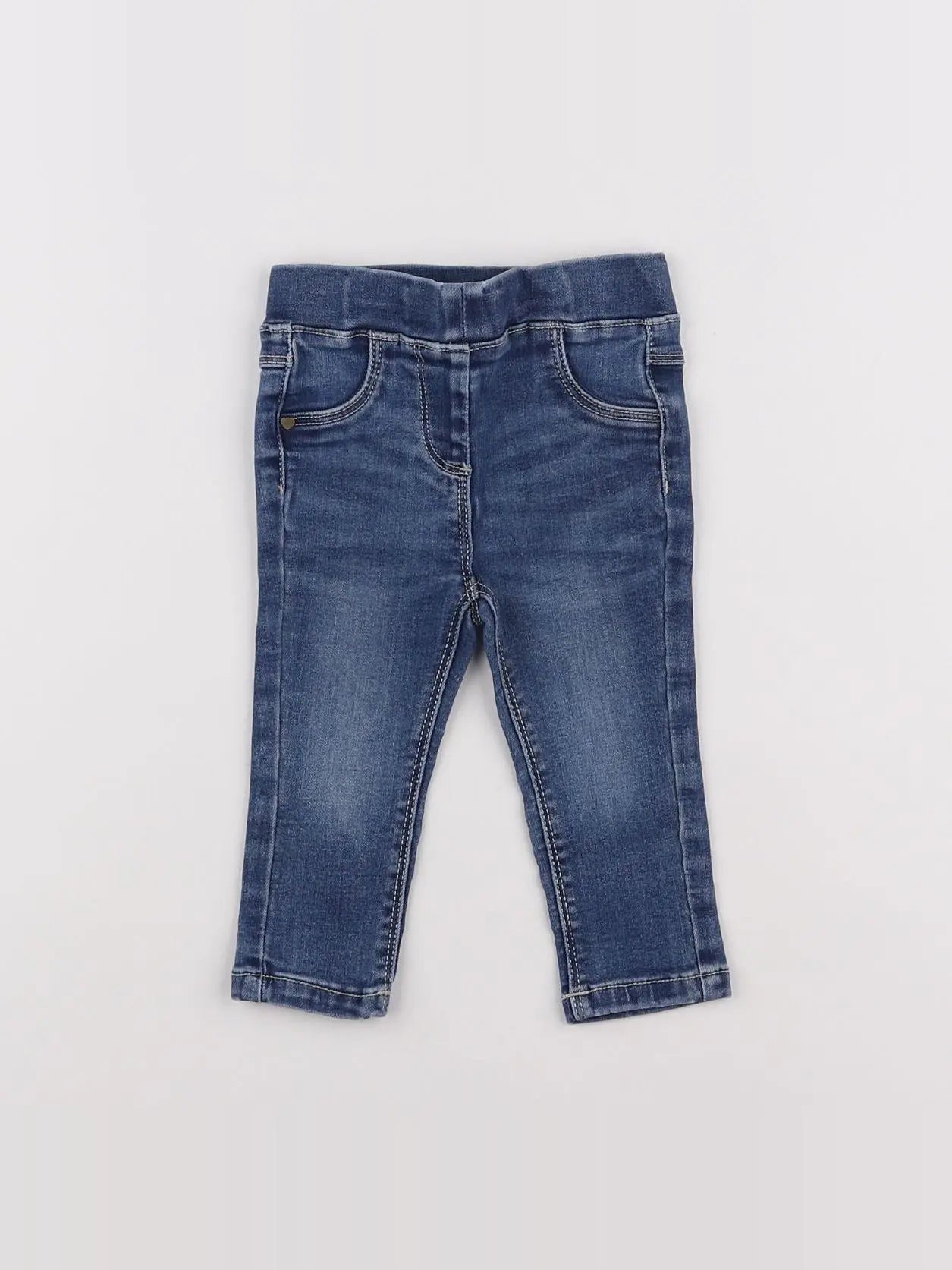 Tape à l'oeil - jegging bleu - 12 mois