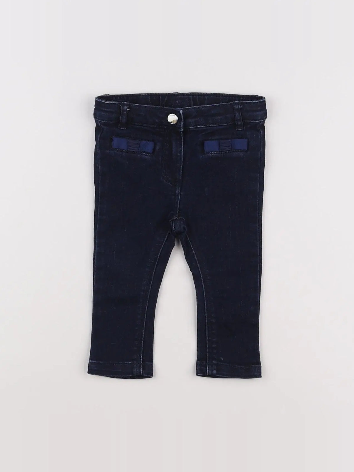 Jacadi - jean bleu - 12 mois