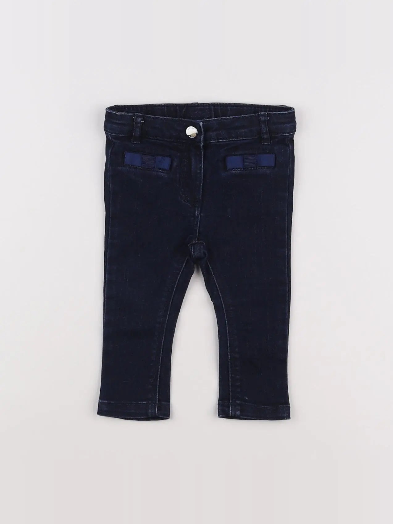 Jacadi - jean bleu - 12 mois