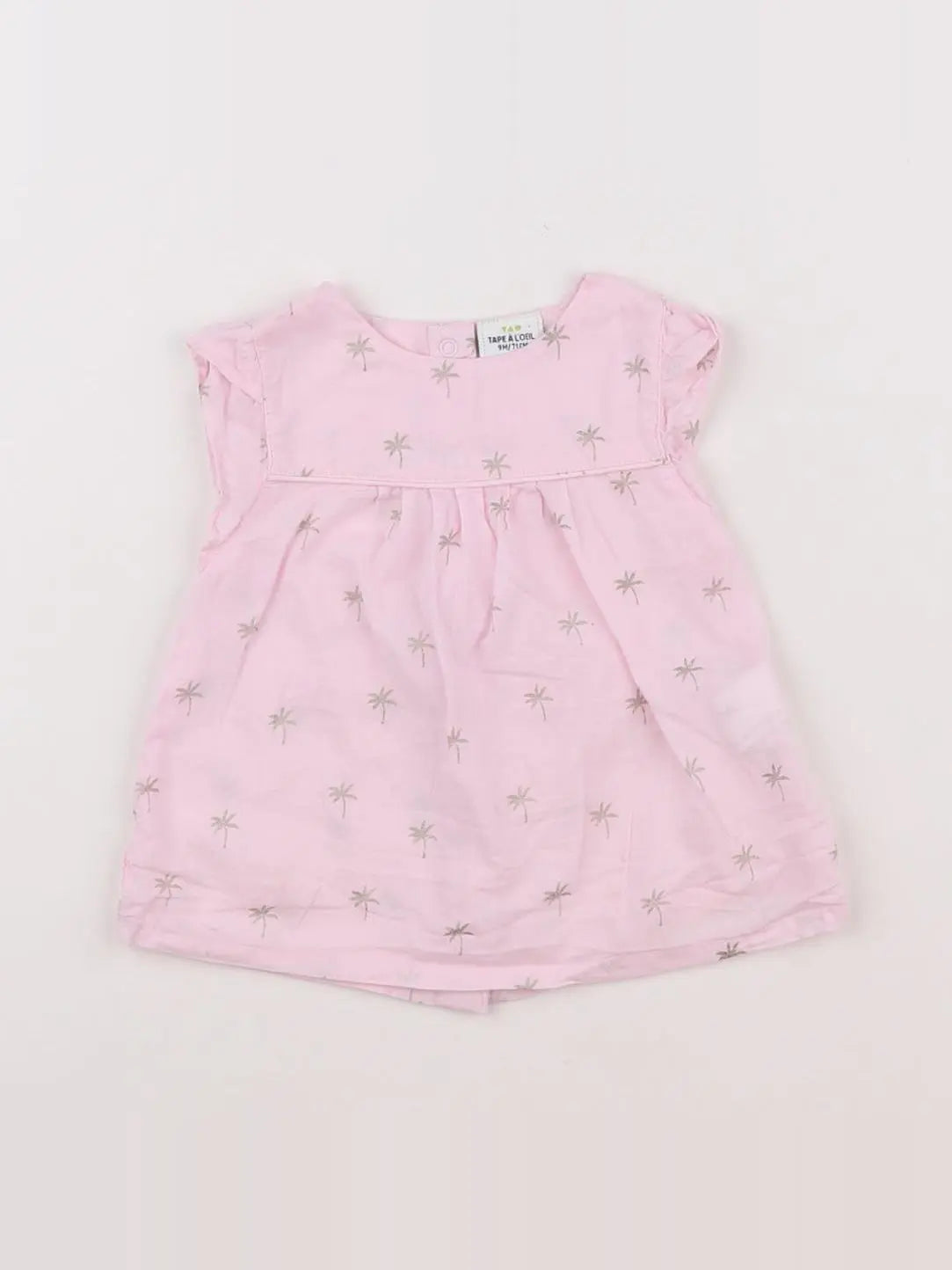 Tape à l'oeil - robe rose - 9 mois