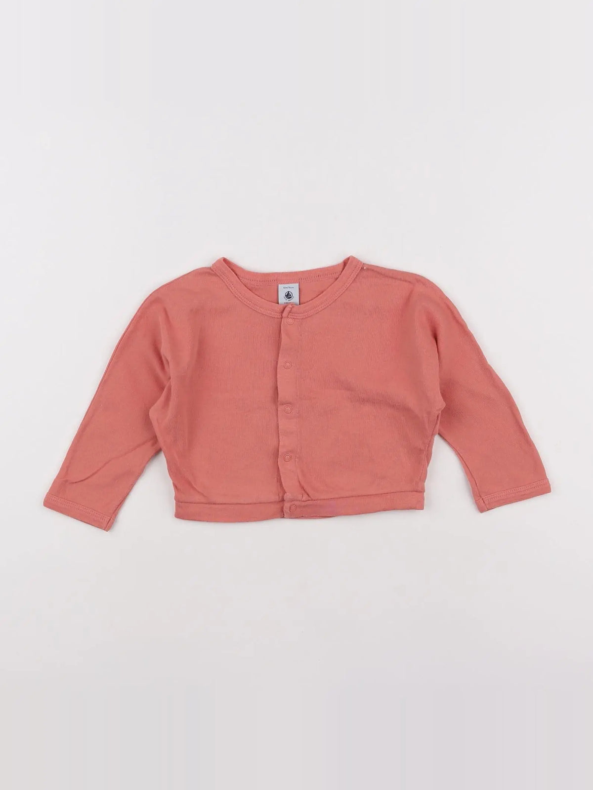 Petit Bateau - tee-shirt rose - 12 mois