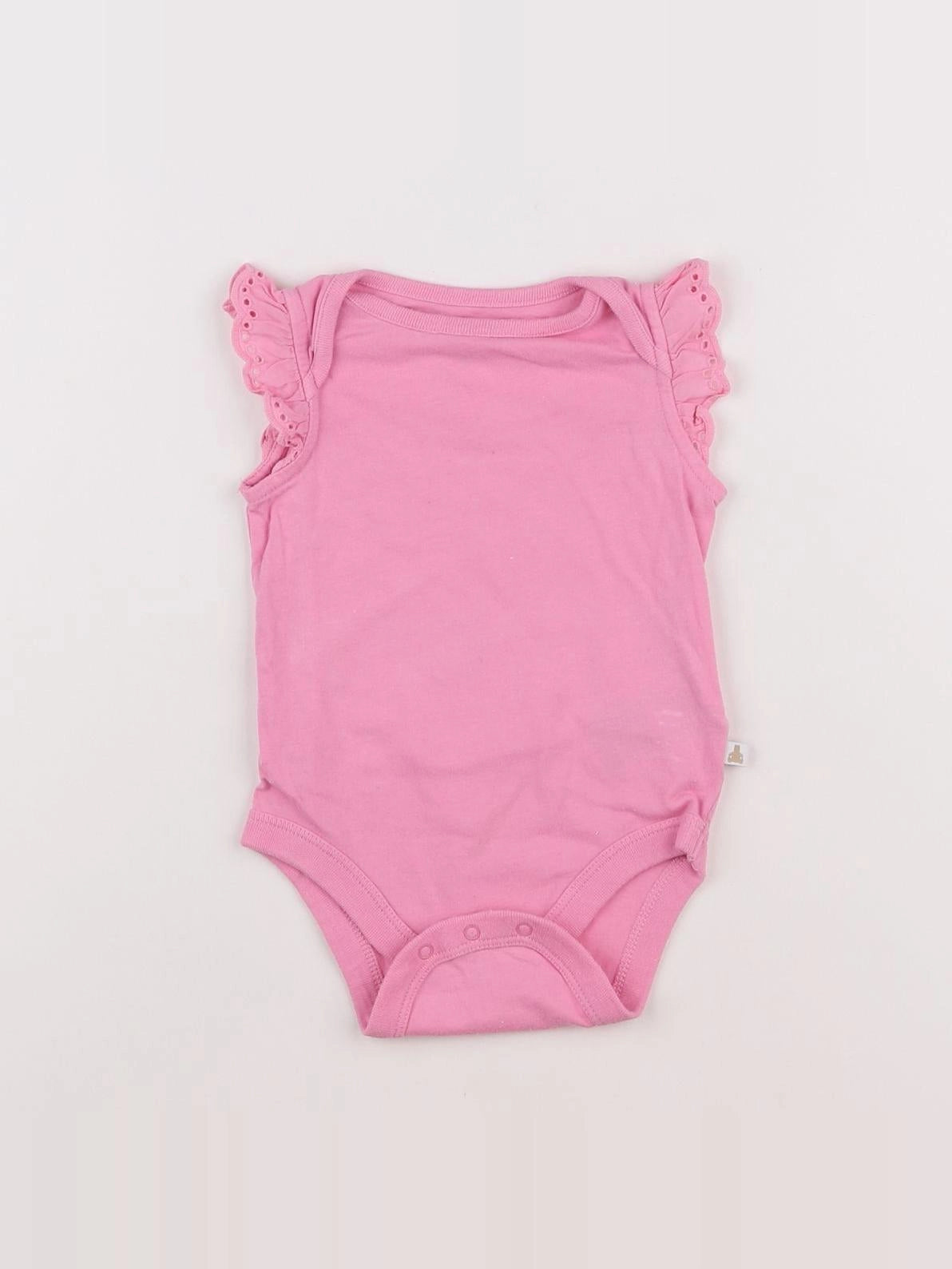 GAP - body tee-shirt rose - 3/6 mois