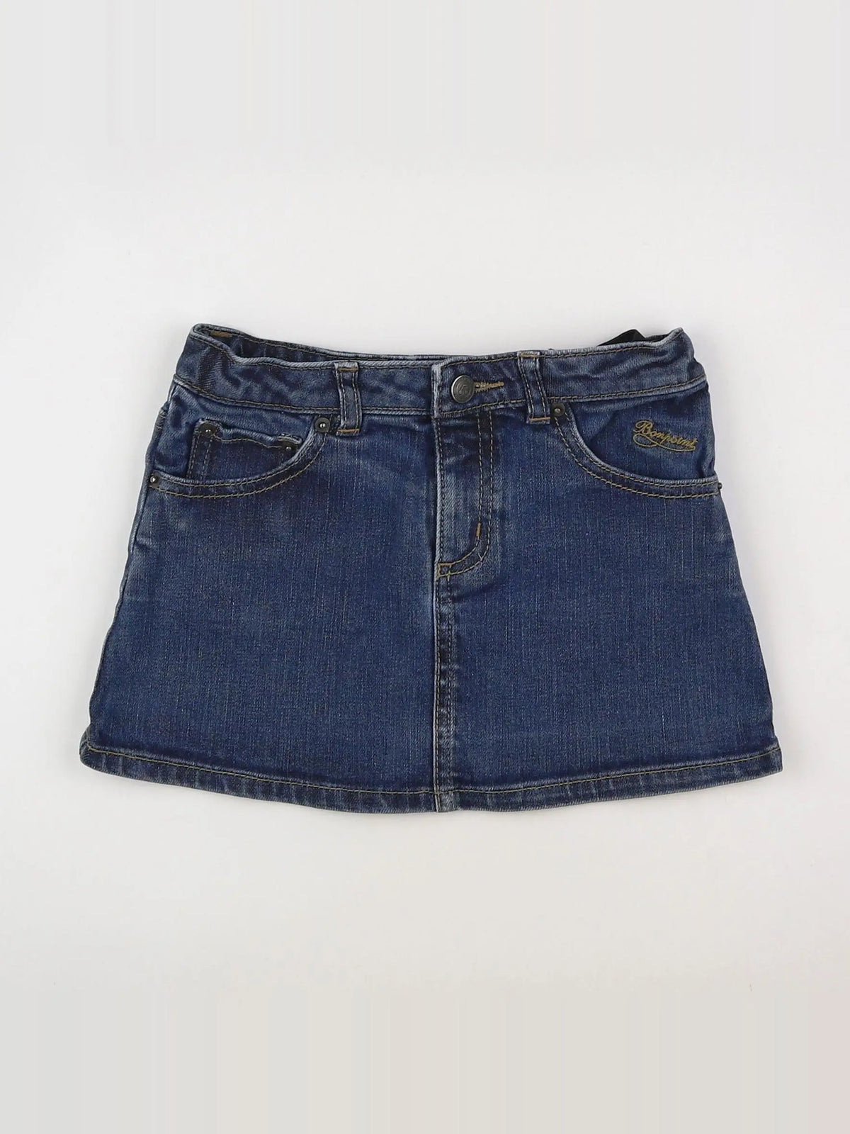 Bonpoint - jupe bleu - 6 ans