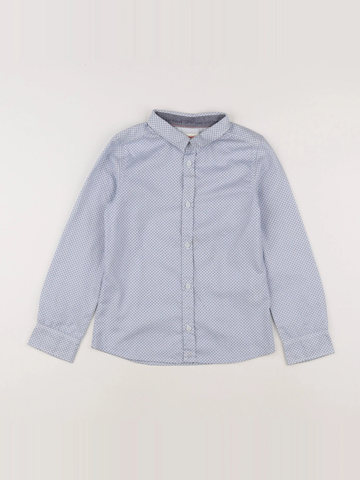 Catimini - chemise blanc, bleu - 8 ans