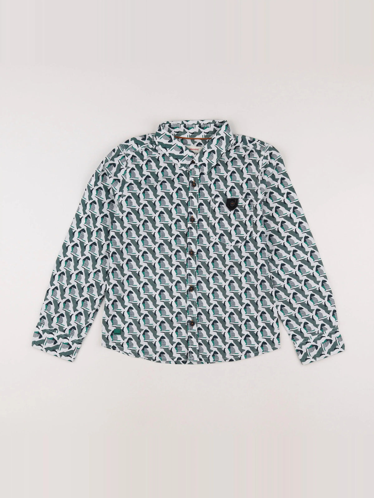 Catimini - chemise multicolore - 8 ans