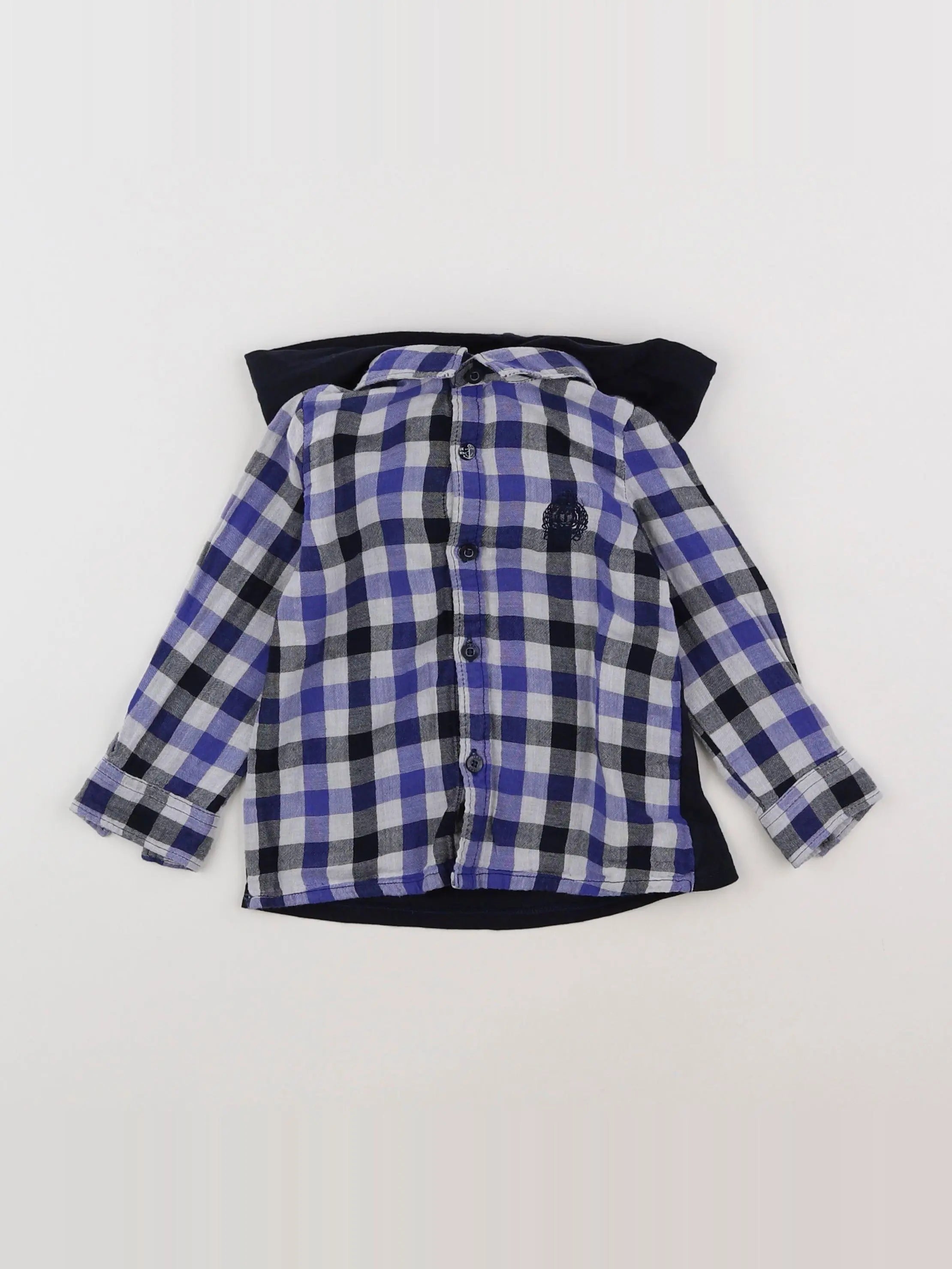 IKKS - chemise bleu - 18 mois