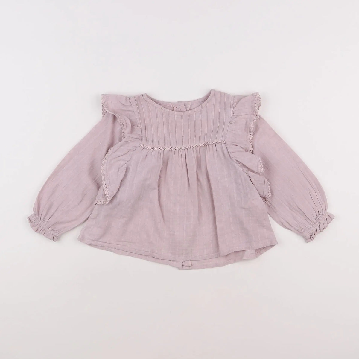 Vertbaudet - blouse rose - 18 mois