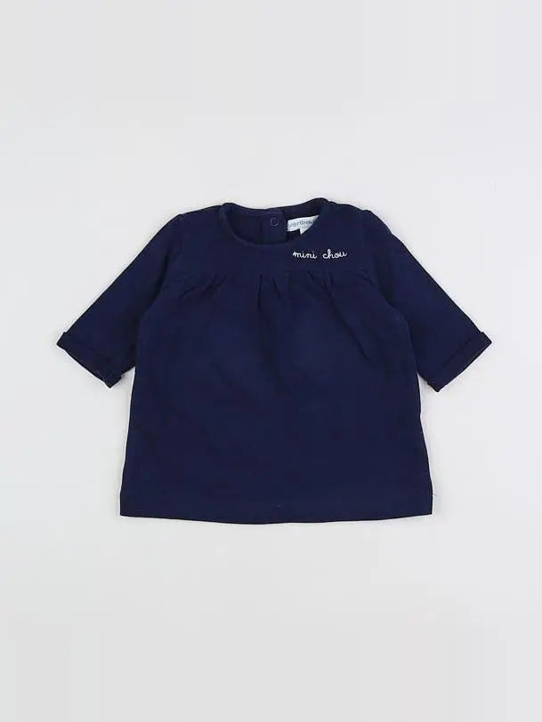 Vertbaudet - robe bleu - 1 mois
