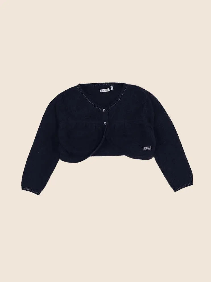 IKKS - gilet bleu - 18 mois