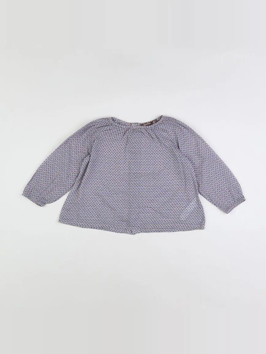 Boutchou - blouse multicolore - 18 mois