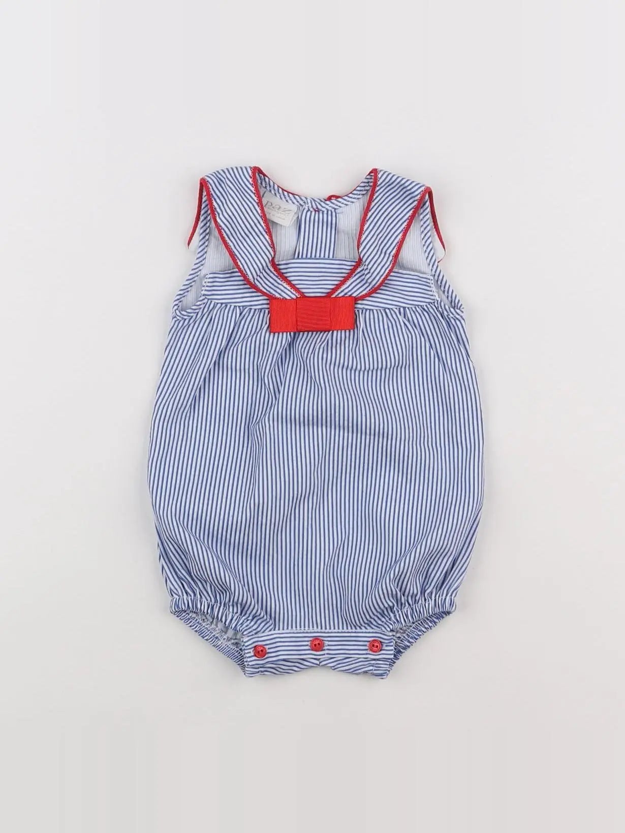 Paz Rodriguez - combinaison bleu, blanc - 3 mois