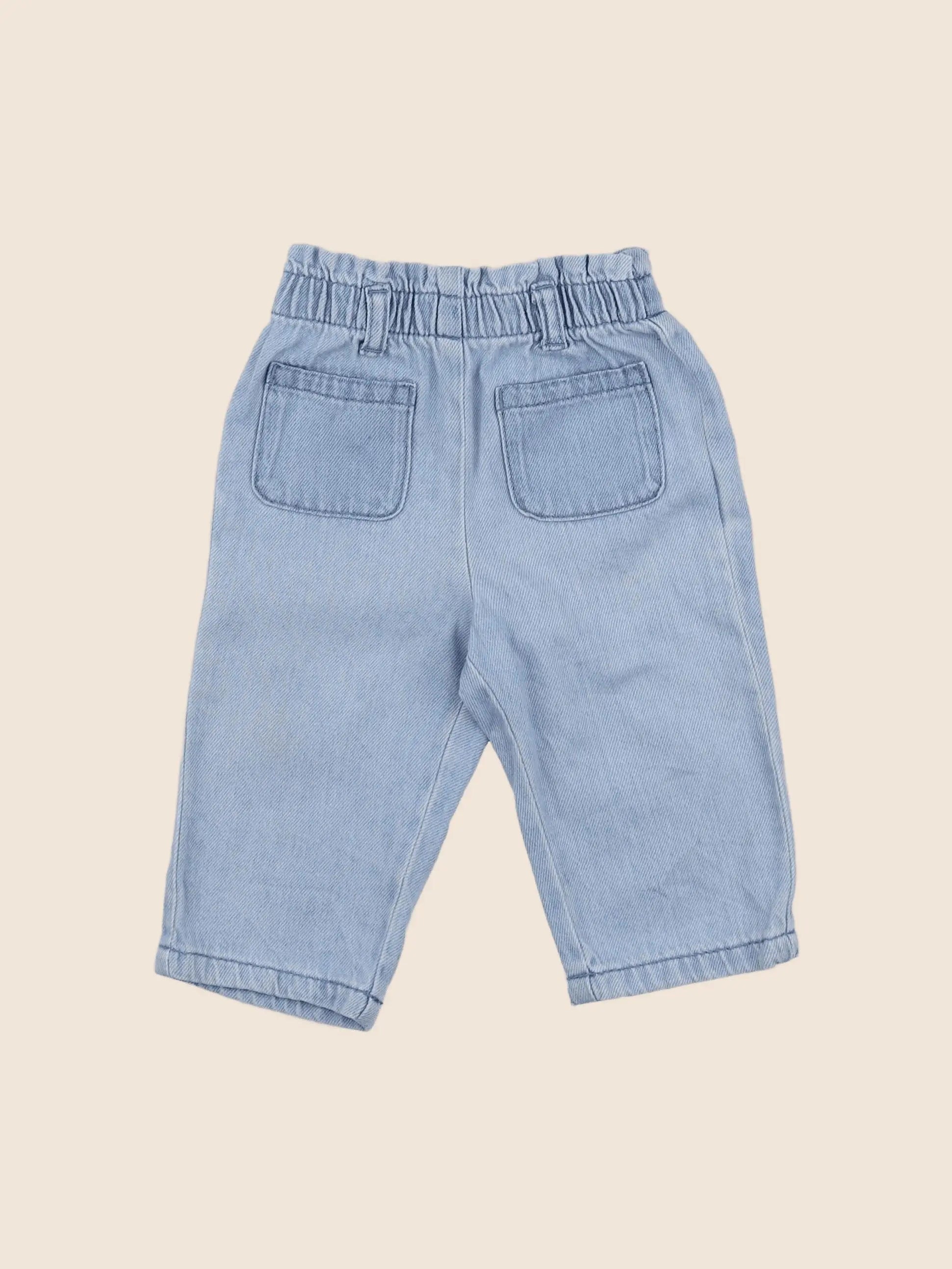 Vertbaudet - jean bleu - 12 mois