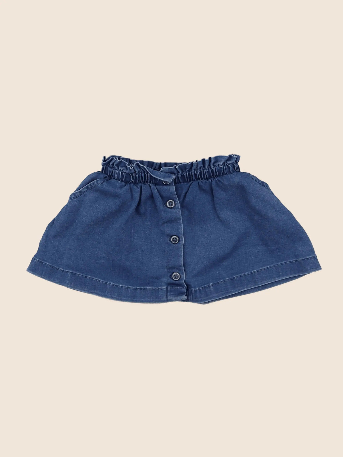 Vertbaudet - jupe bleu - 18 mois
