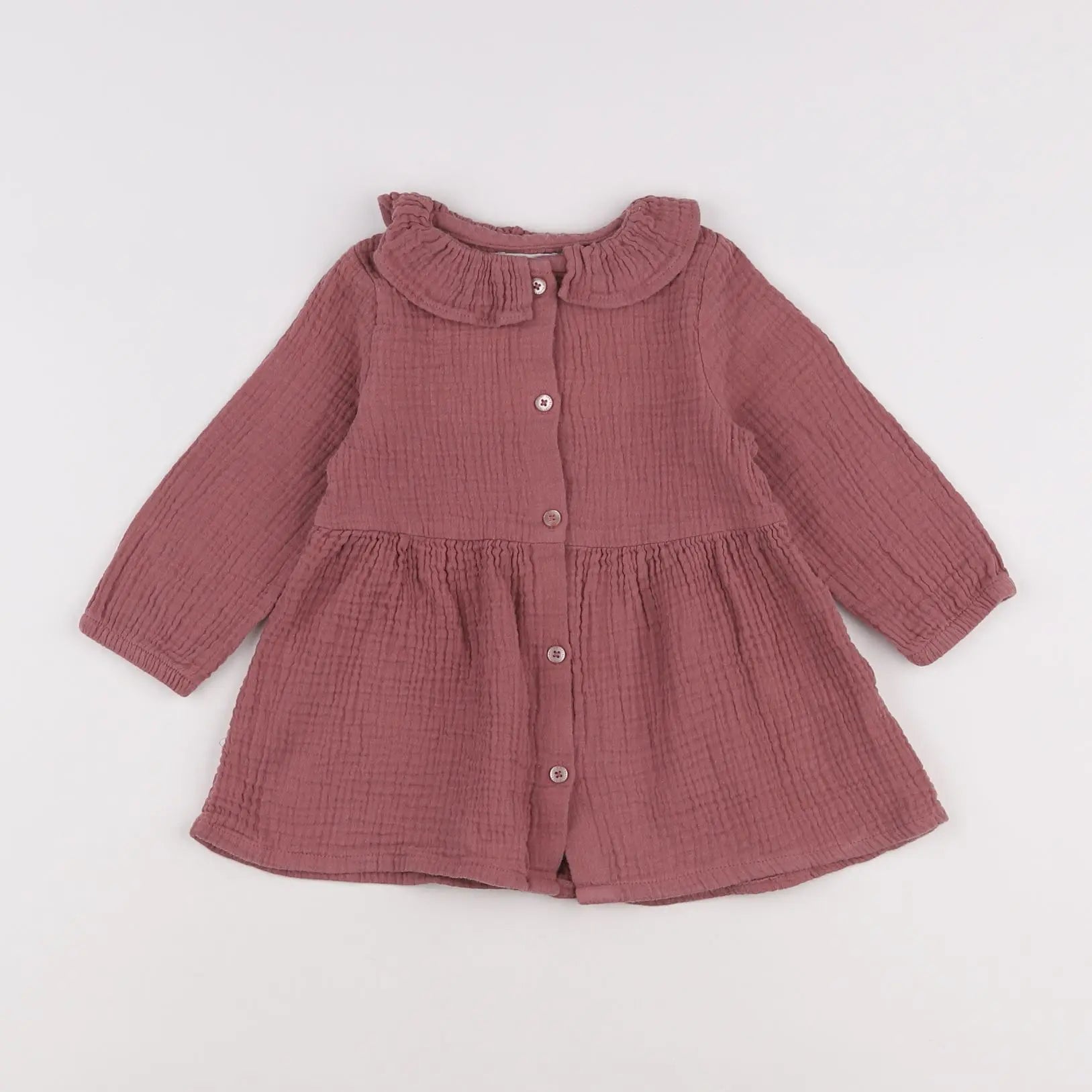 Vertbaudet - robe rose - 18 mois