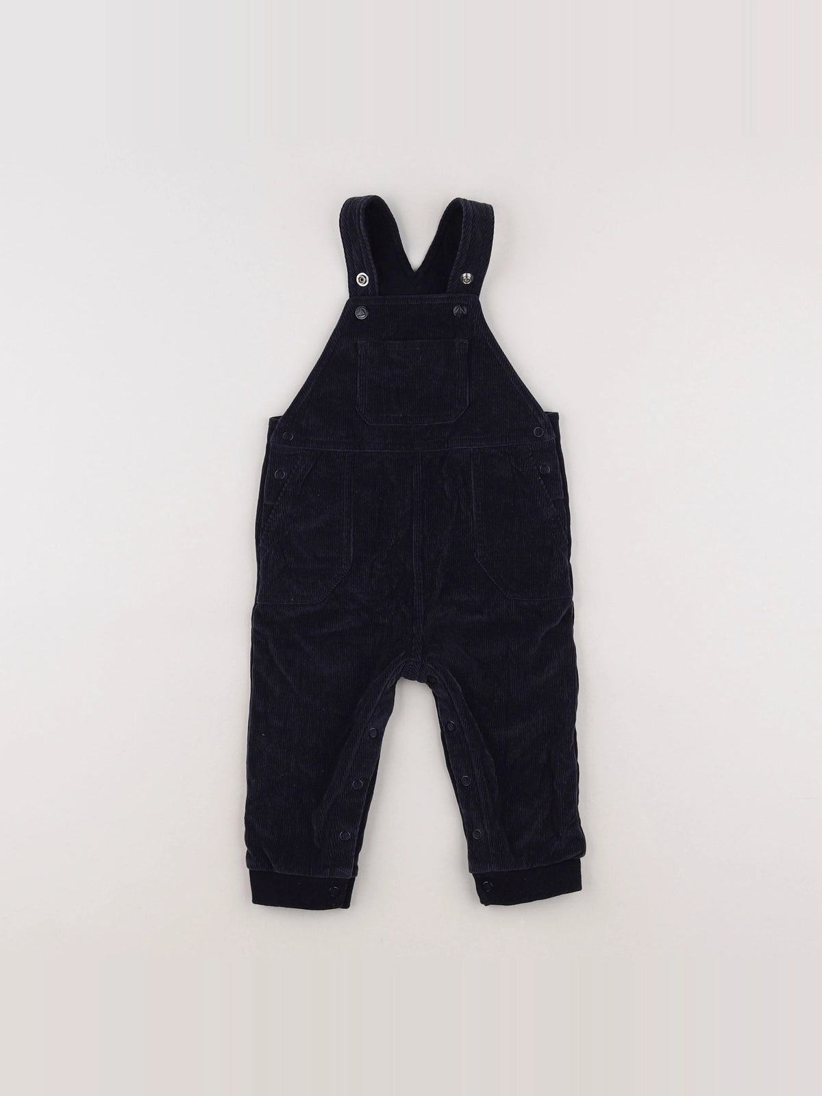 Petit Bateau - salopette bleu - 12 mois