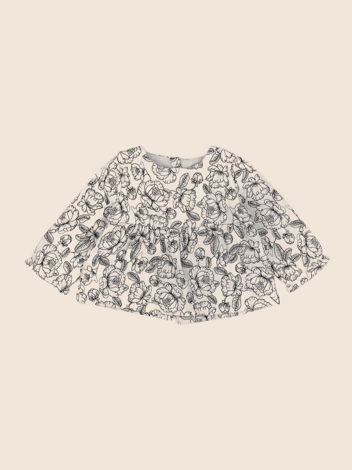 Natalys - blouse gris, noir - 9 mois