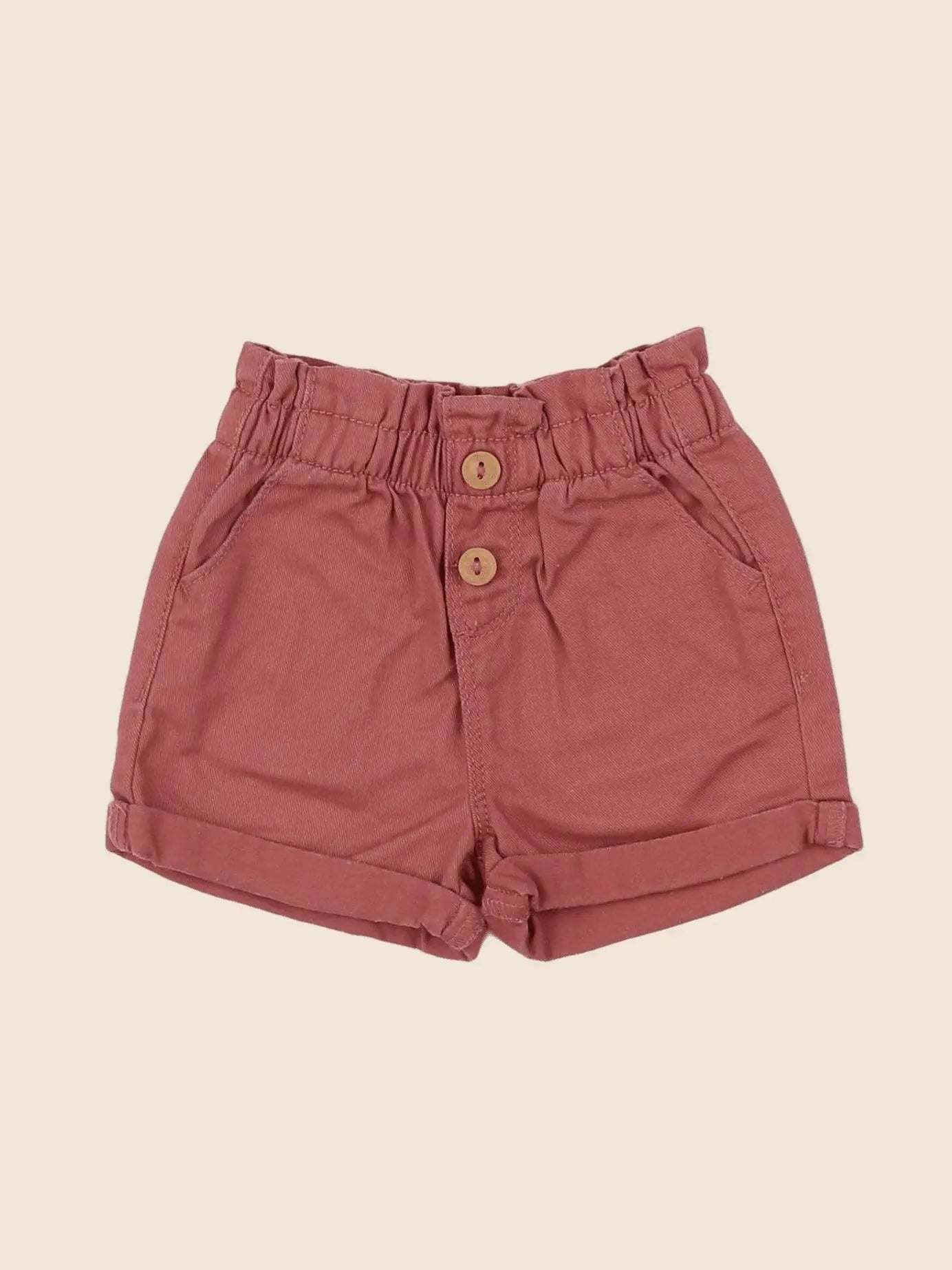 Vertbaudet - short rose - 6 mois