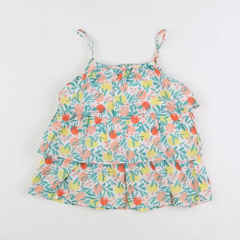Vertbaudet - blouse multicolore - 10 ans
