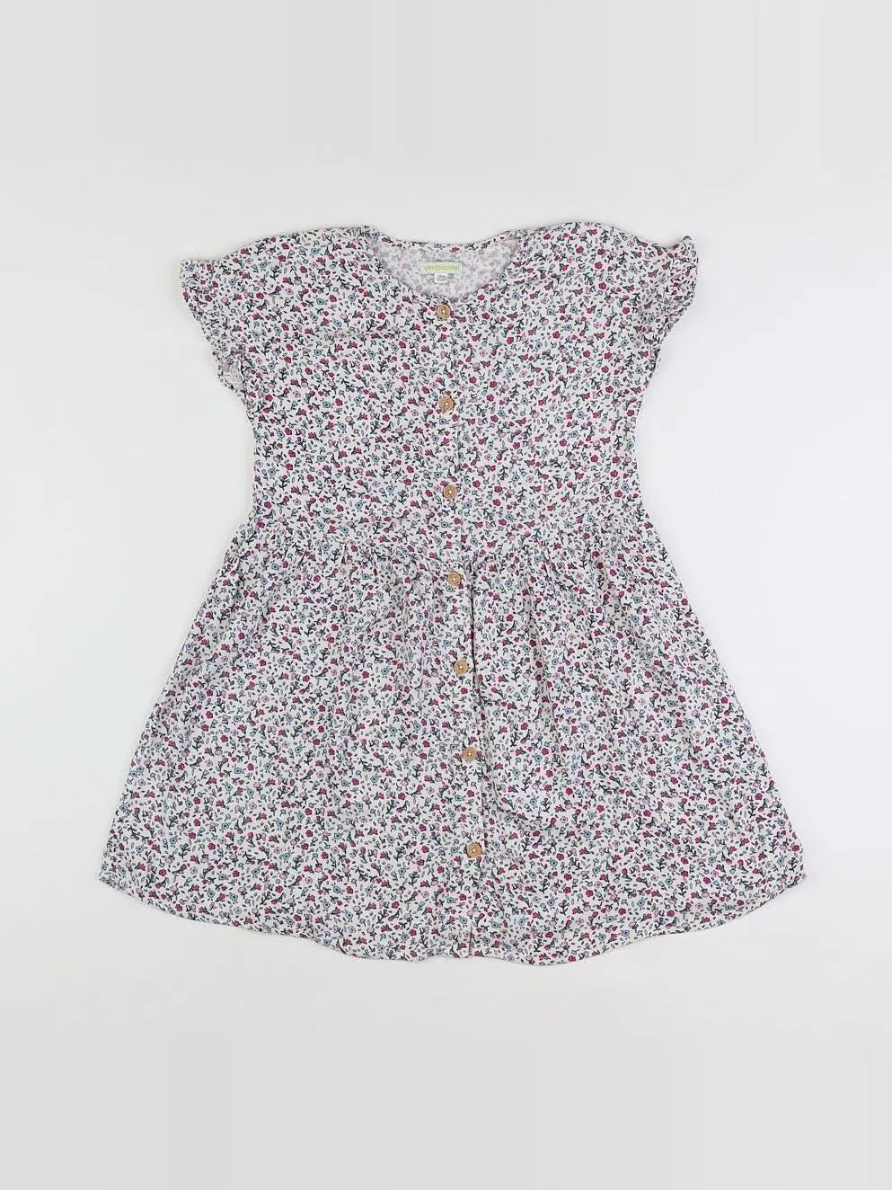 Vertbaudet - robe multicolore - 9 ans