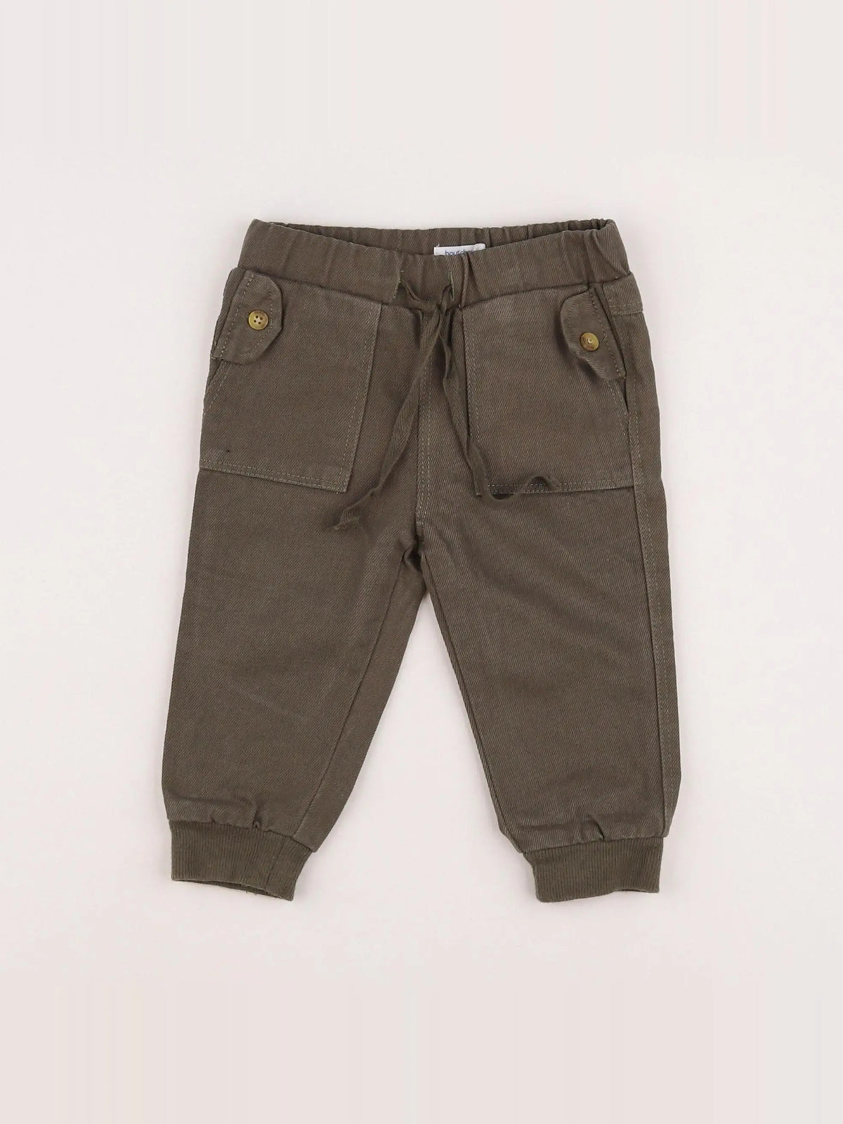 Boutchou - pantalon vert - 6 mois
