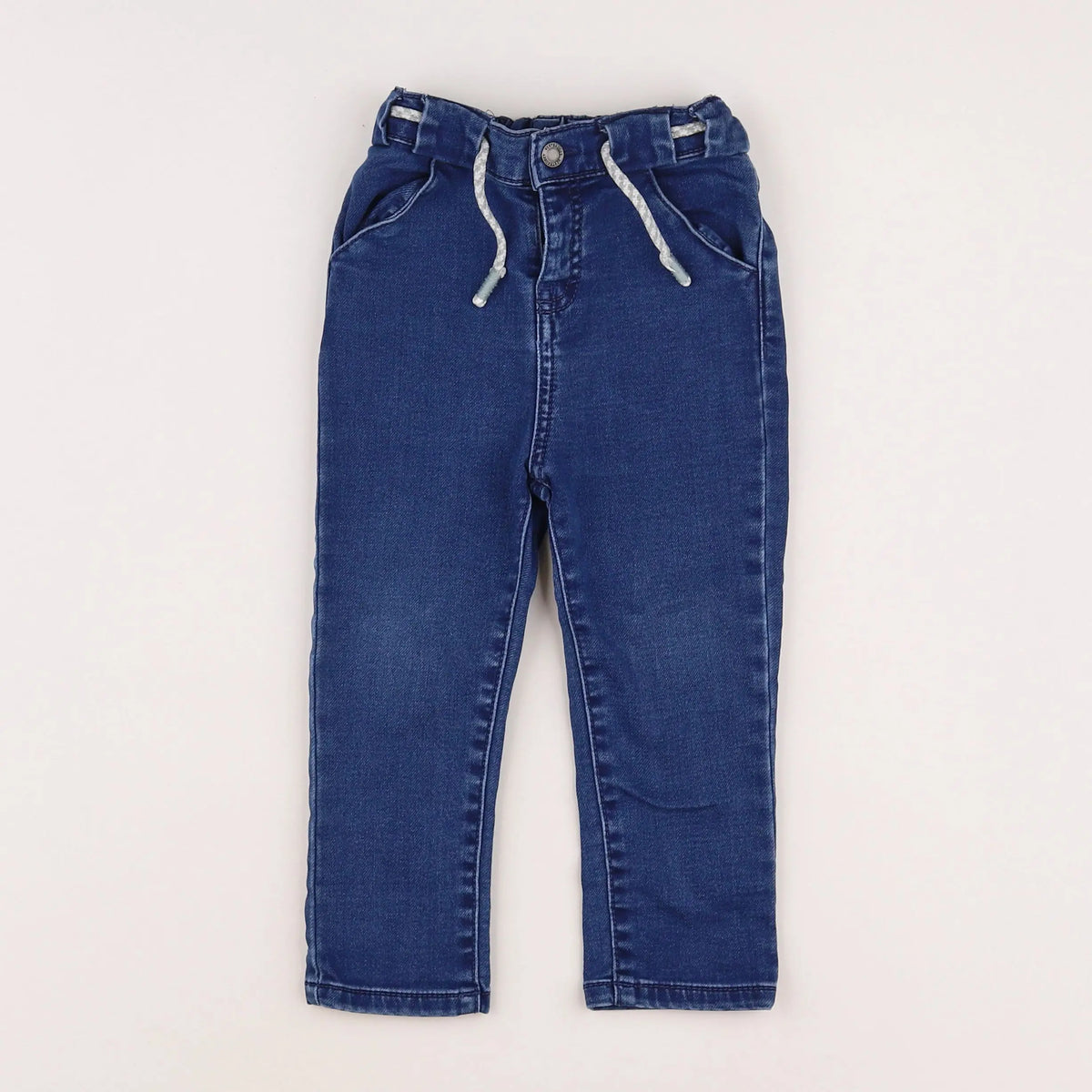 Vertbaudet - jean bleu - 9 mois