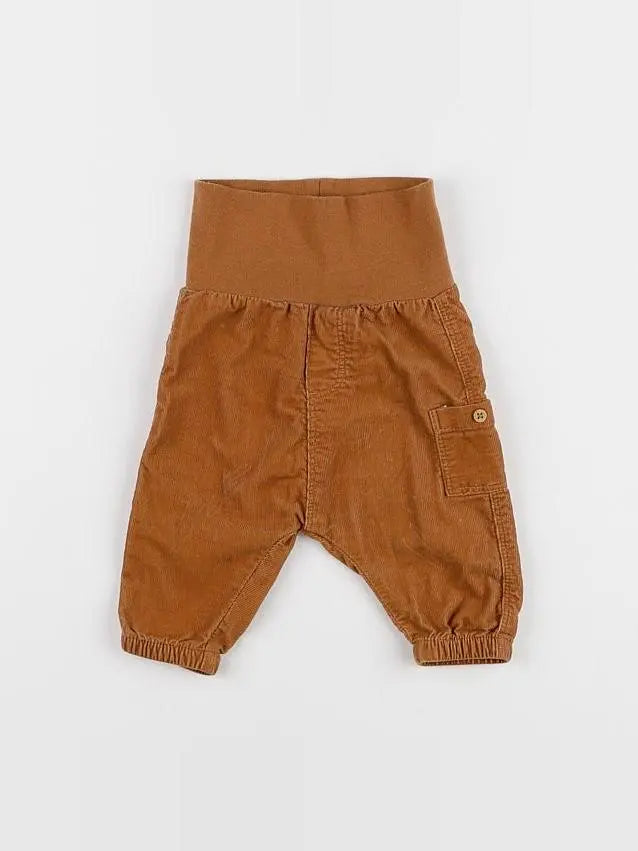 H&M - pantalon marron - 1 mois