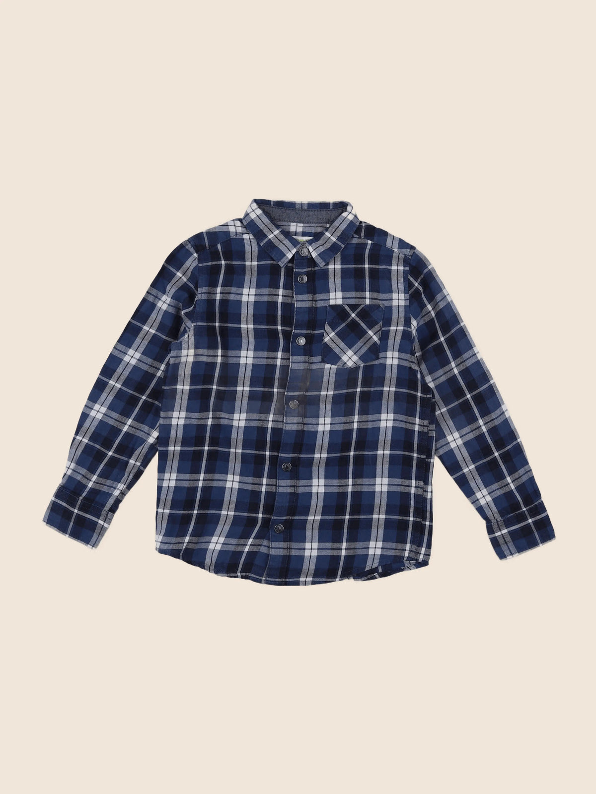 Vertbaudet - chemise bleu - 8 ans