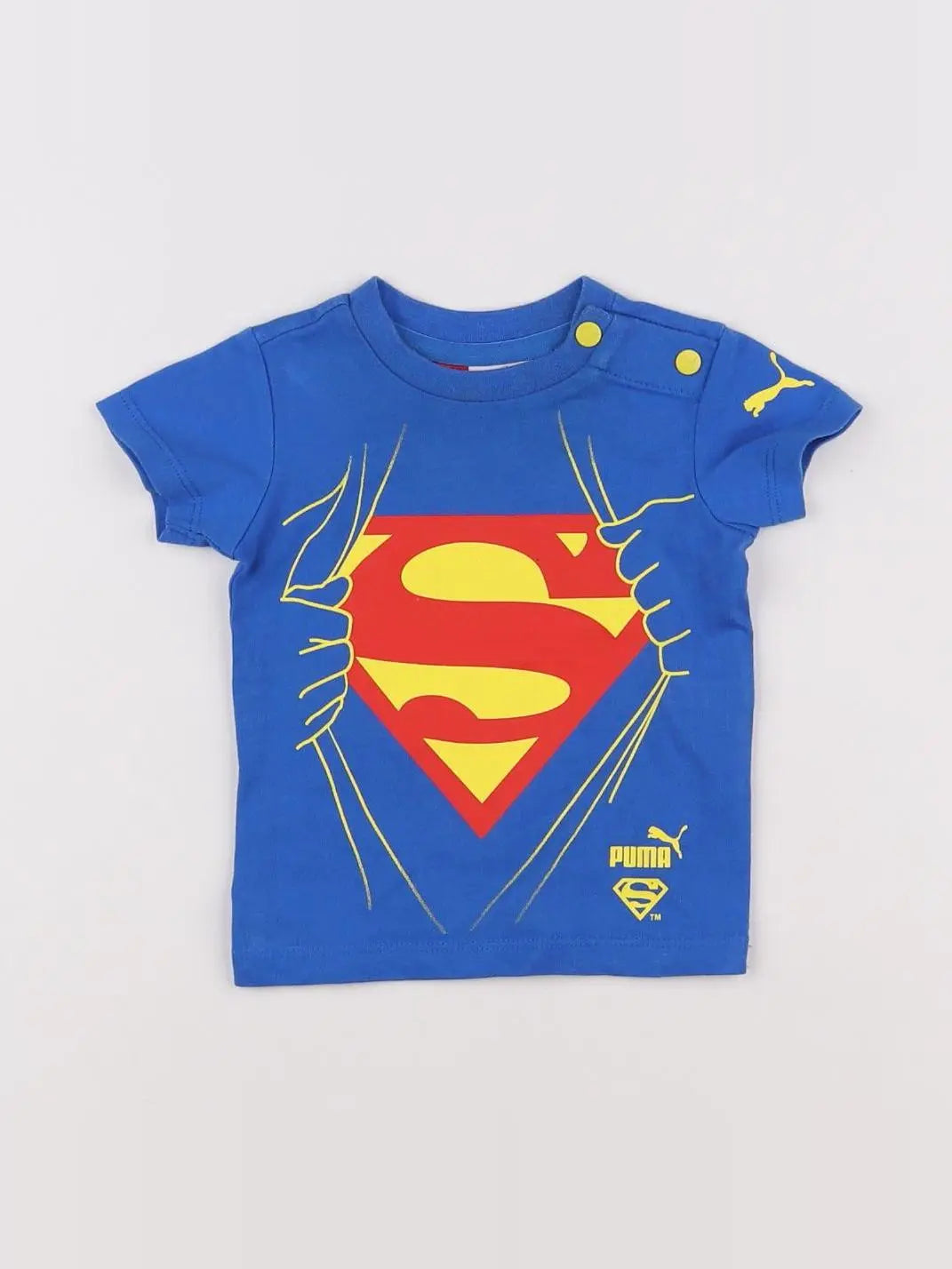 Puma - tee-shirt bleu - 3 mois