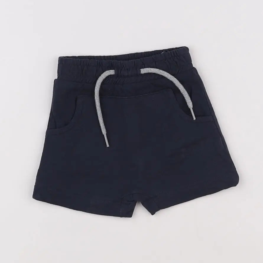 Vertbaudet - short bleu - 3 mois