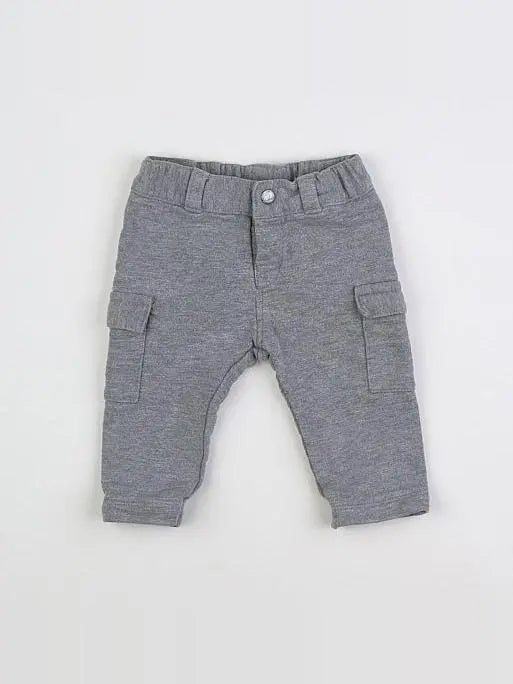 Petit Bateau - jogging gris - 3 mois