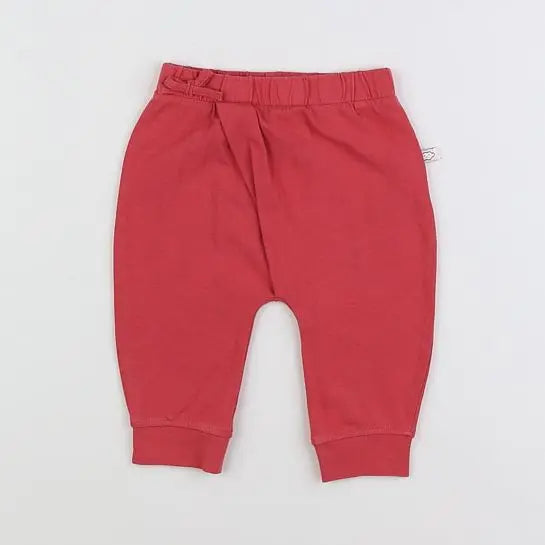 Vertbaudet - pantalon rose - 6 mois