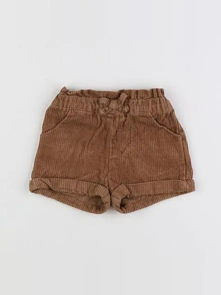 Vertbaudet - short marron - 6 mois