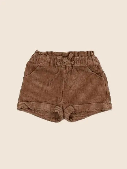 Vertbaudet - short marron - 6 mois