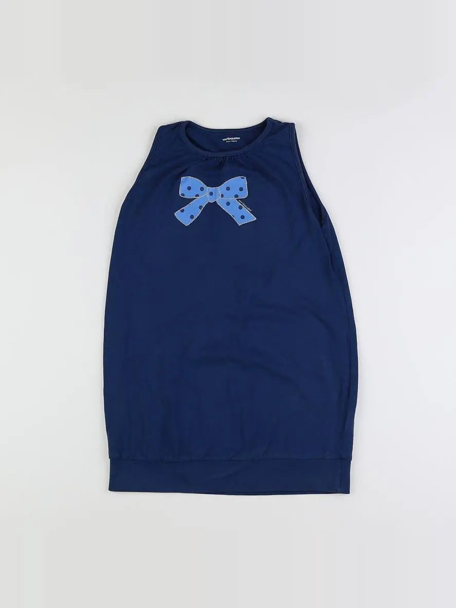 Vertbaudet - robe bleu - 8 ans