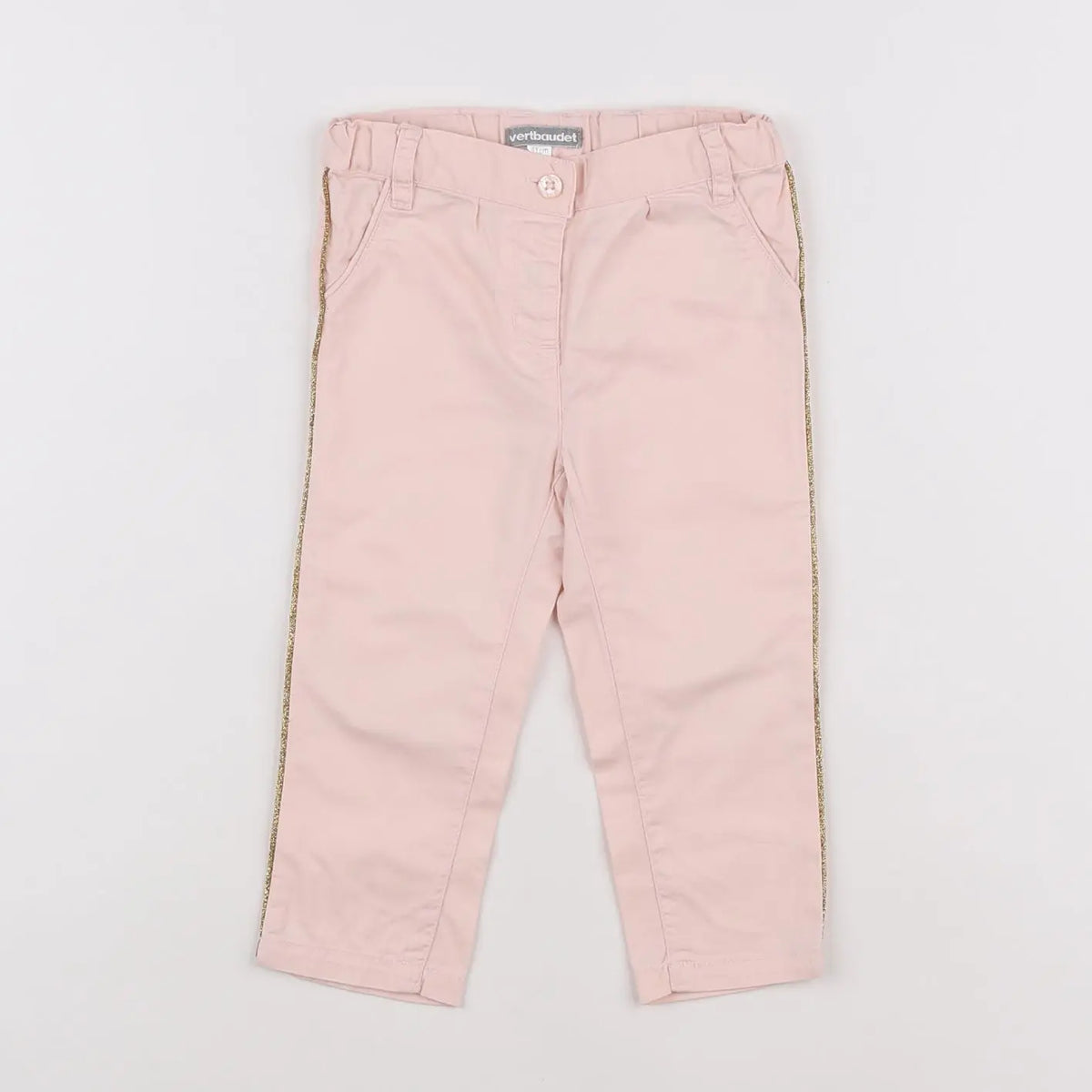 Vertbaudet - pantalon rose - 18 mois