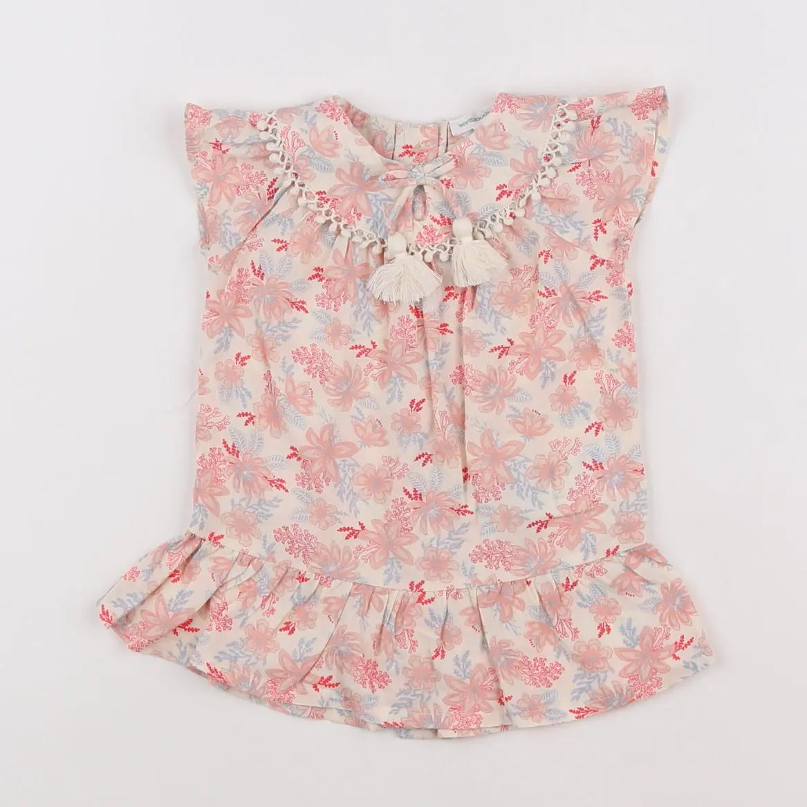 Vertbaudet - robe rose - 3 mois