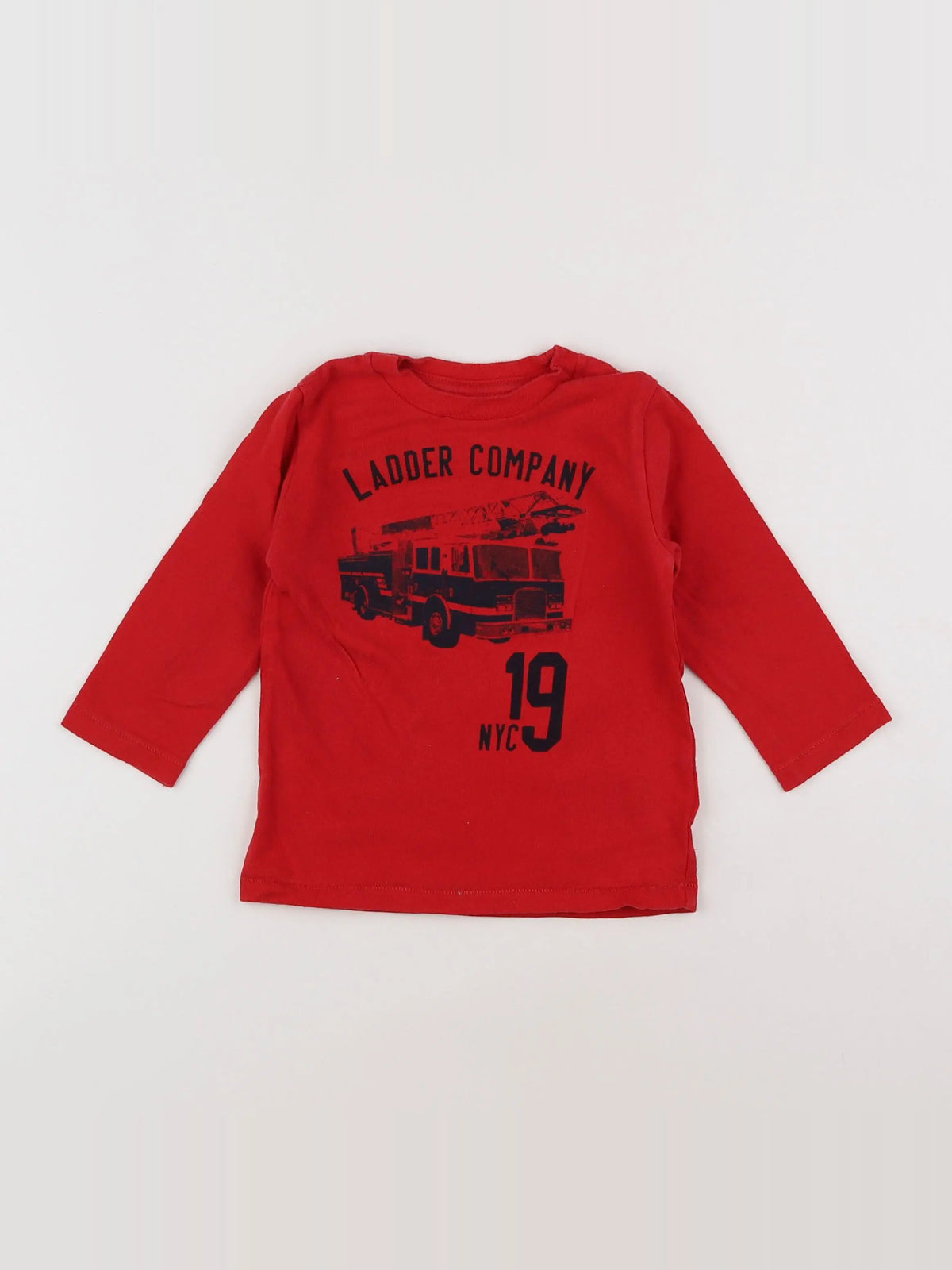 GAP - tee-shirt rouge - 12/18 mois